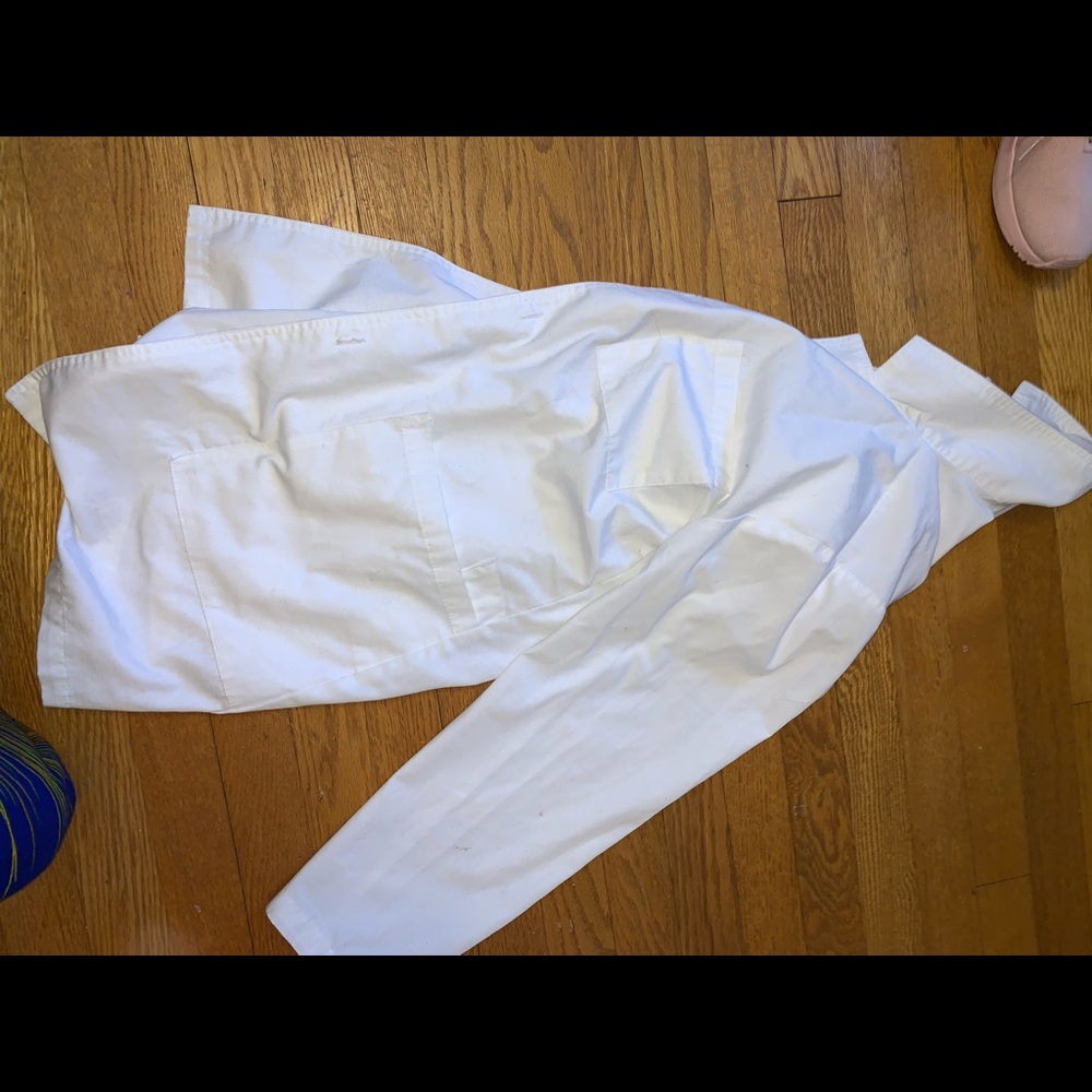 White lab coat